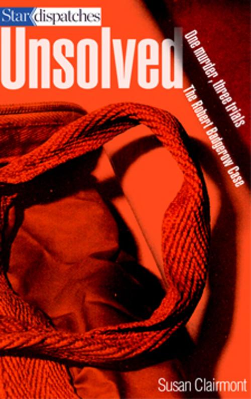 Cover of the book Unsolved by Susan Clairmont, Toronto Star Newspapers Limited