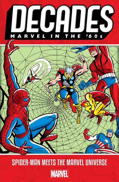 Cover of the book Decades by Stan Lee, Marvel Entertainment