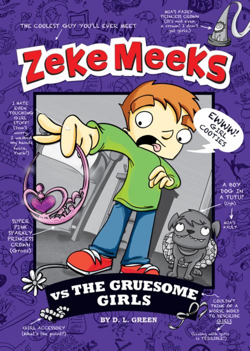 Cover of the book Zeke Meeks vs the Gruesome Girls by D.L. Green, Capstone