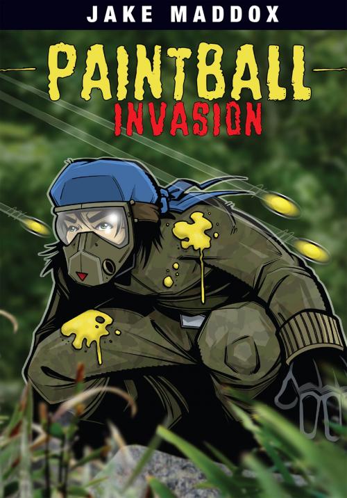 Cover of the book Paintball Invasion by Jake Maddox, Capstone