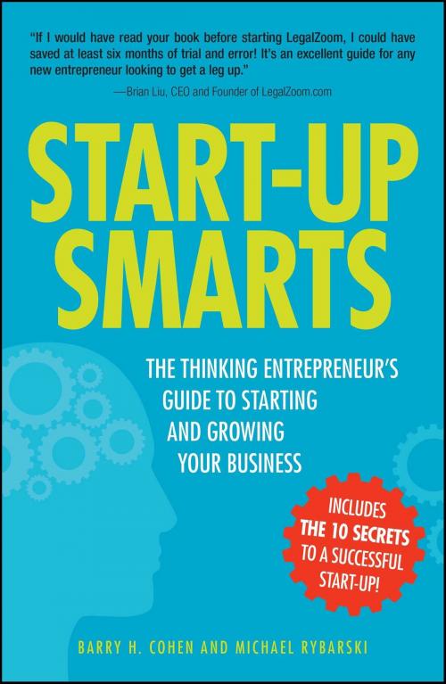 Cover of the book Start-Up Smarts by Barry H Cohen, Michael Rybarski, Adams Media