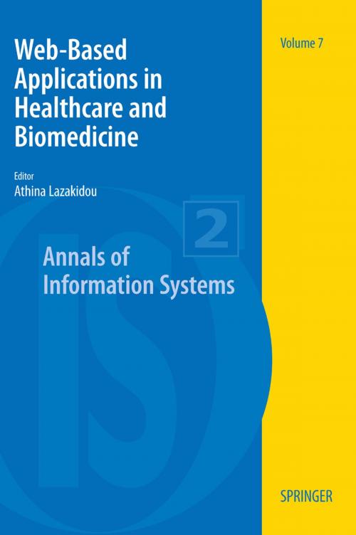 Cover of the book Web-Based Applications in Healthcare and Biomedicine by , Springer US