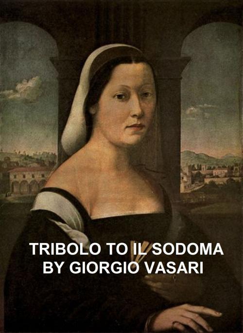 Cover of the book Tribolo to Il Sodoma by Giorgio Vasari, Seltzer Books