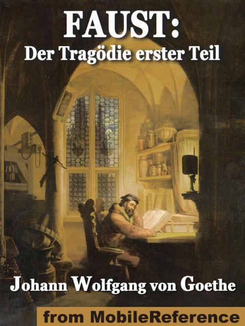 Cover of the book Faust (German Edition) by Johann Wolfgang von Goethe, MobileReference