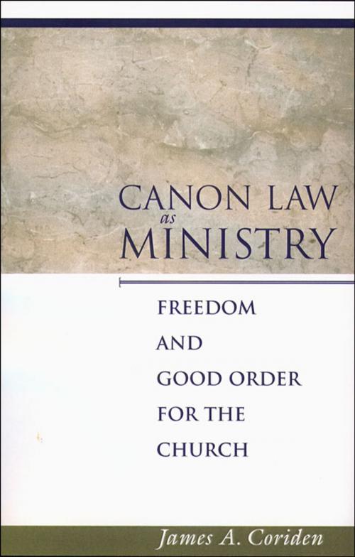 Cover of the book Canon Law as Ministry: Freedom and Good Order for the Church by James A. Coriden, Paulist Press™