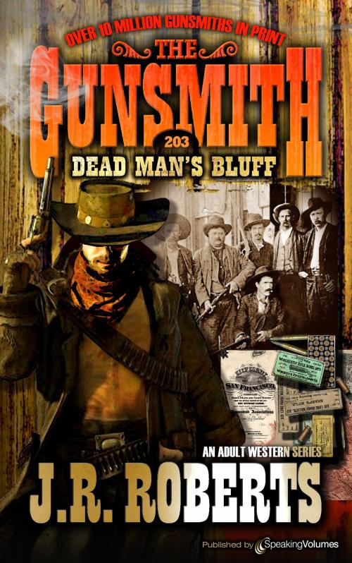 Cover of the book Dead Man's Bluff  by J.R. Roberts, Speaking Volumes