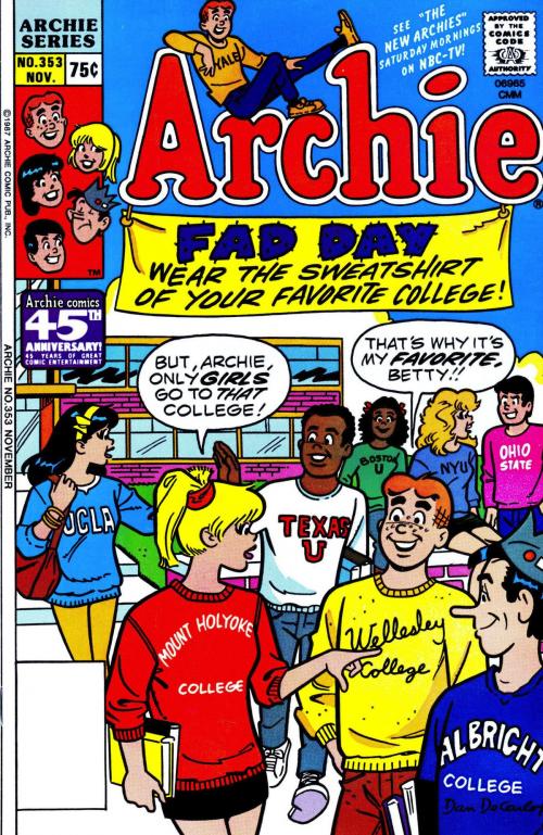 Cover of the book Archie #353 by Archie Superstars, Archie Comic Publications, Inc.