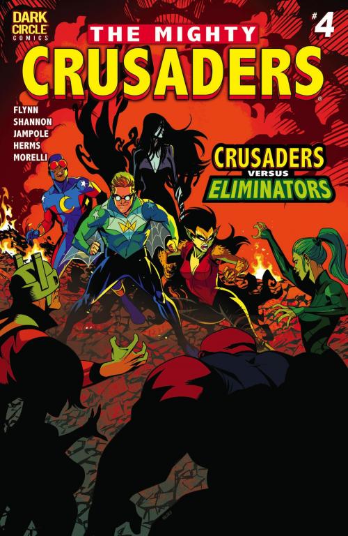 Cover of the book The Mighty Crusaders #4 by Ian Flynn, Kelsey Shannon, Matt Herms, Archie Comic Publications, Inc.