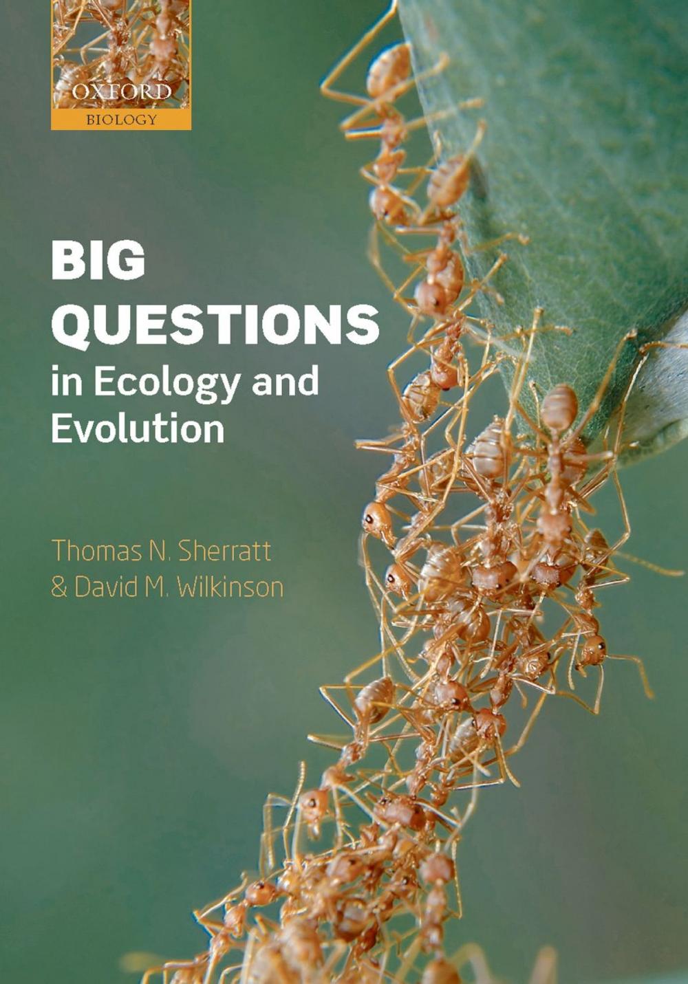 Big bigCover of Big Questions in Ecology and Evolution