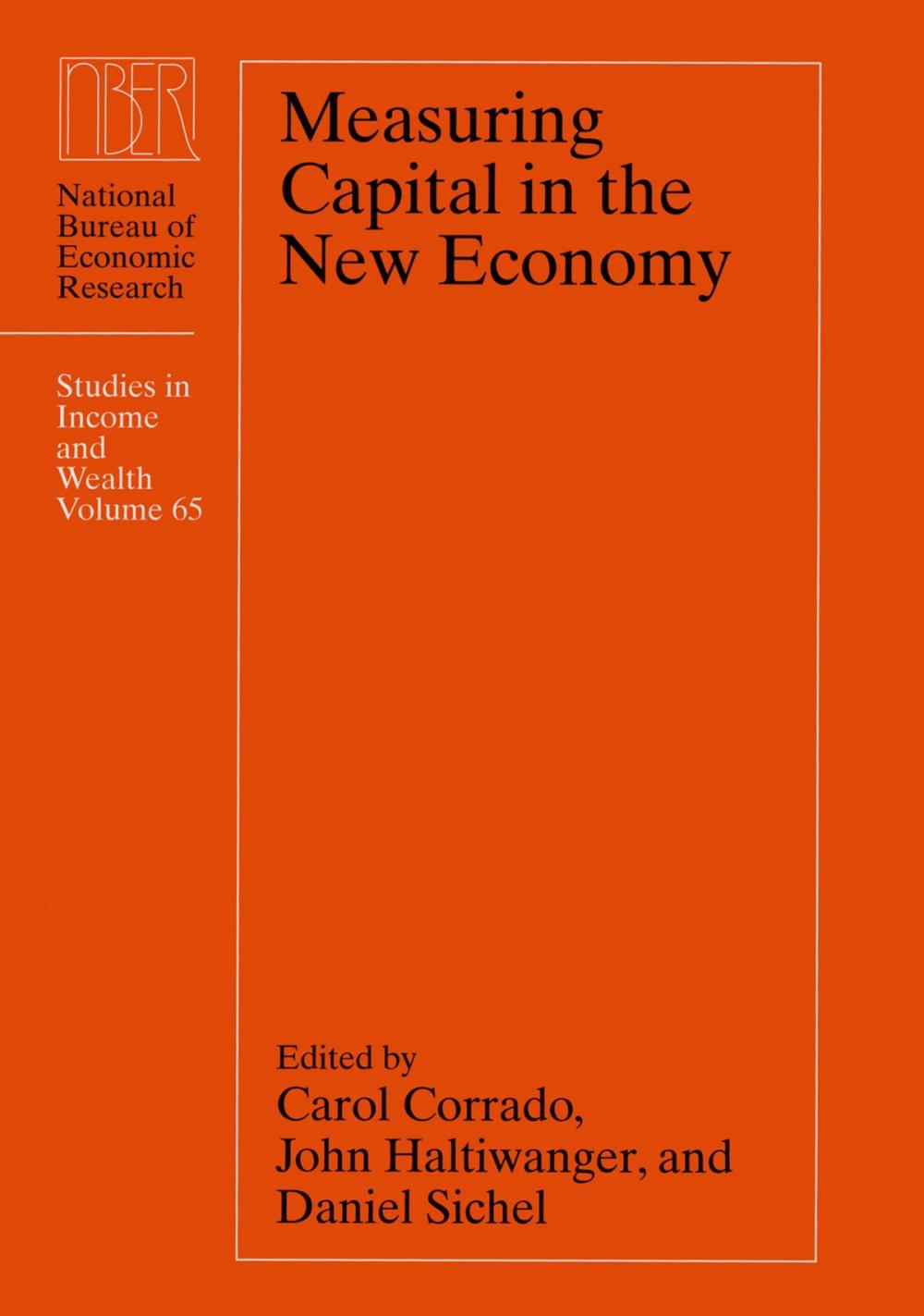 Big bigCover of Measuring Capital in the New Economy