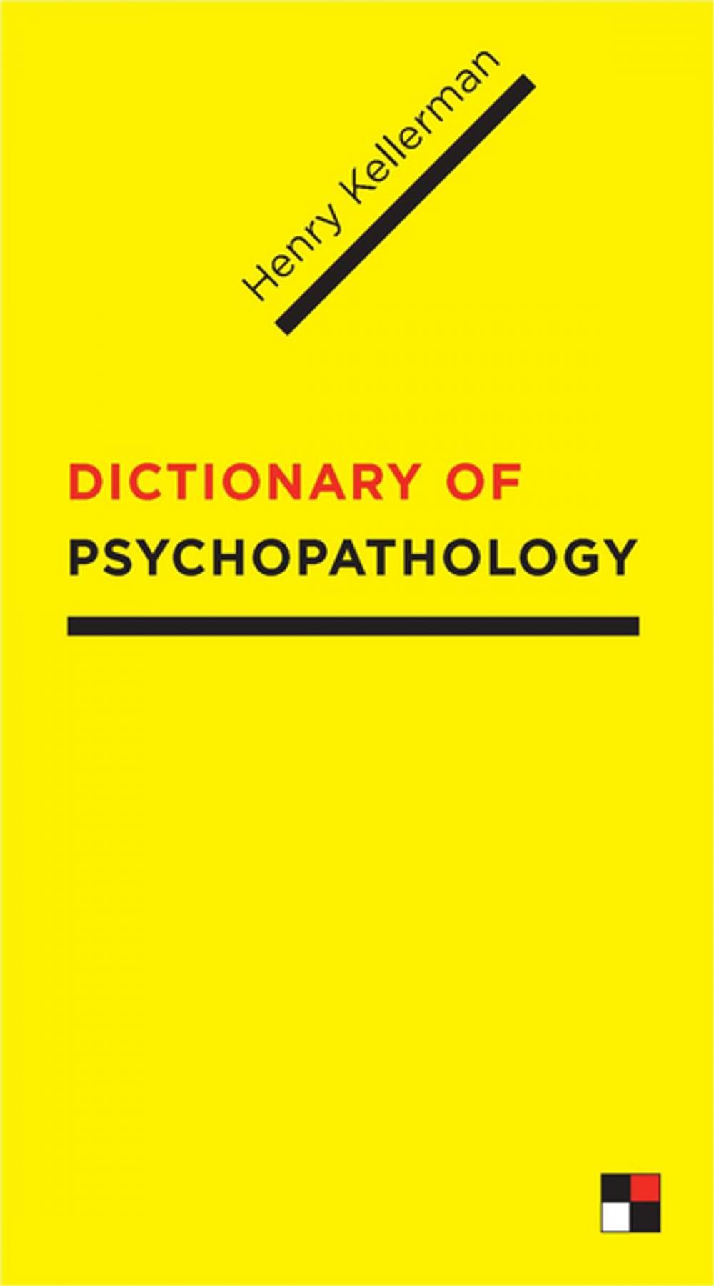 Big bigCover of Dictionary of Psychopathology