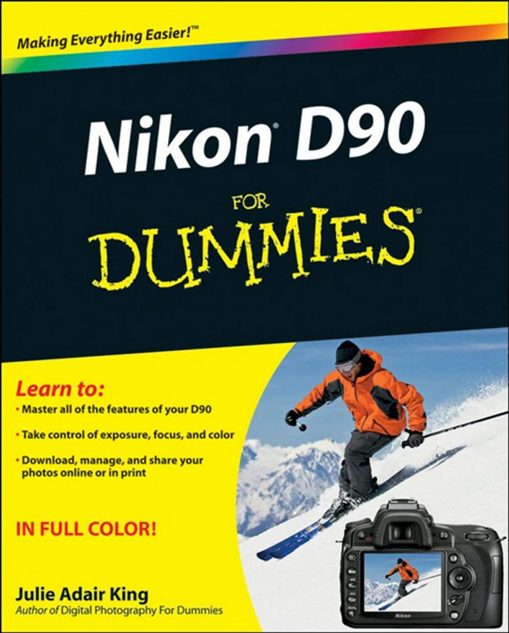 Big bigCover of Nikon D90 For Dummies