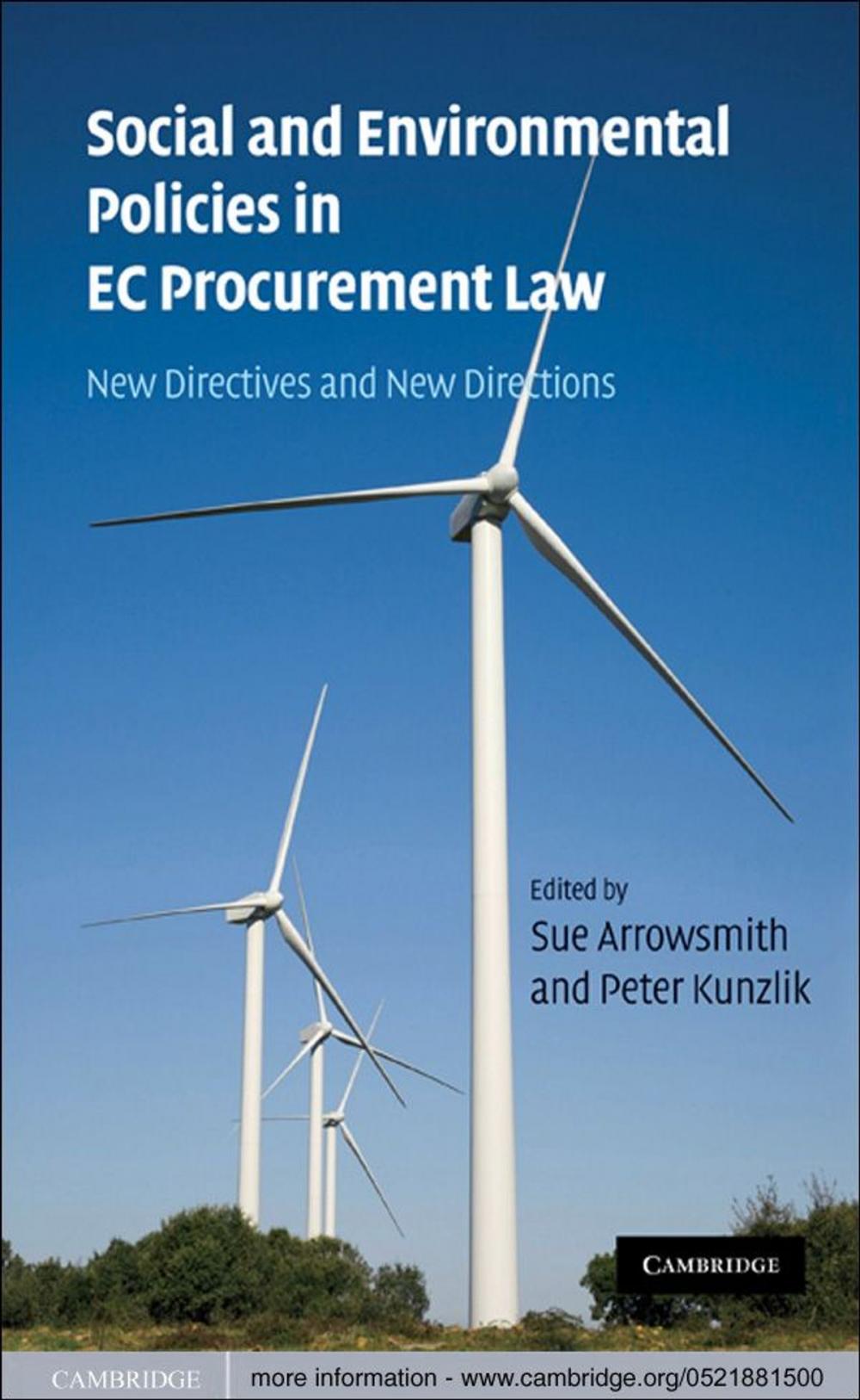 Big bigCover of Social and Environmental Policies in EC Procurement Law