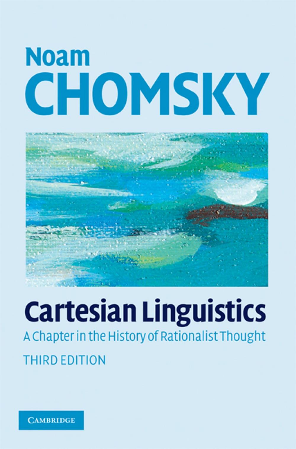 Big bigCover of Cartesian Linguistics