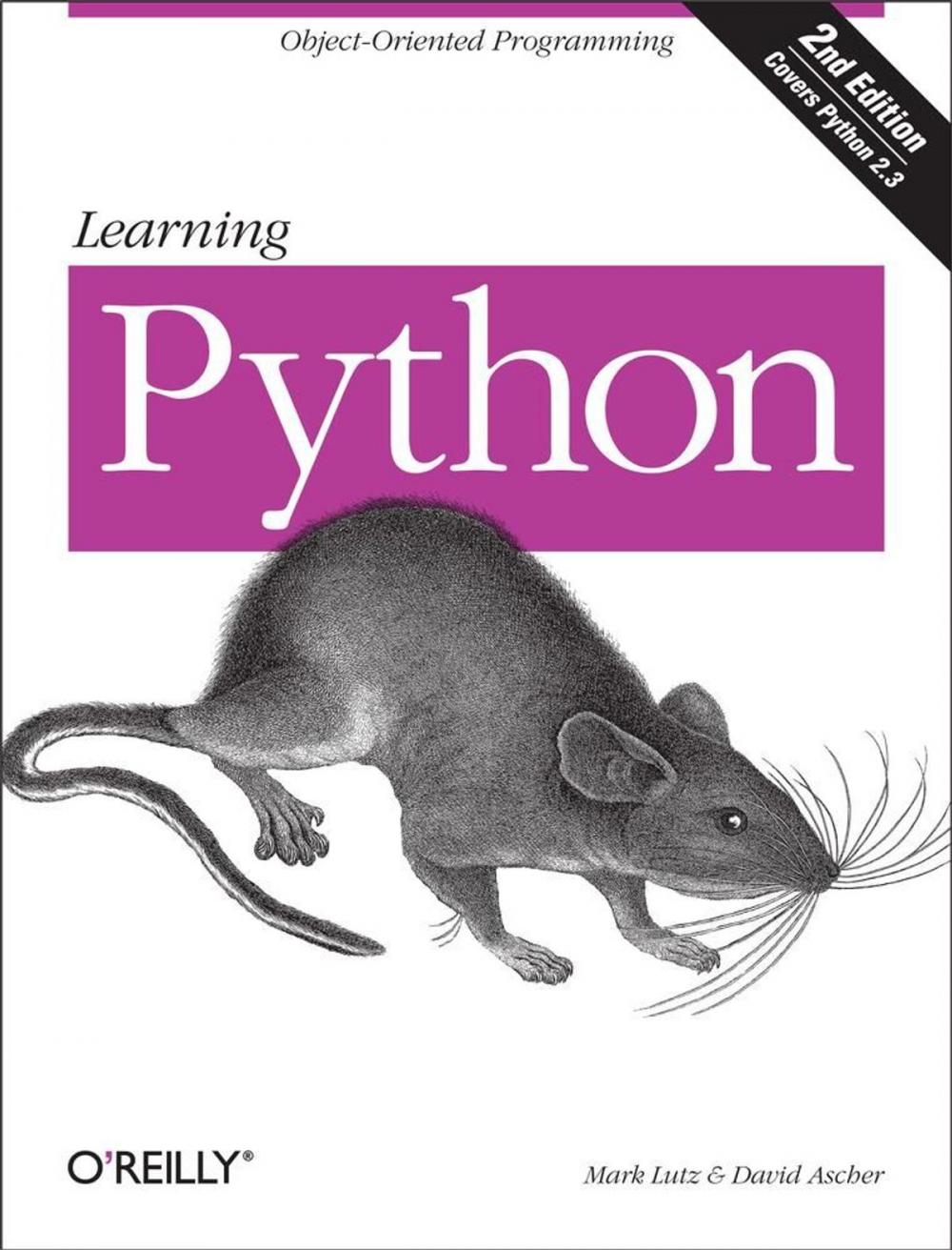 Big bigCover of Learning Python