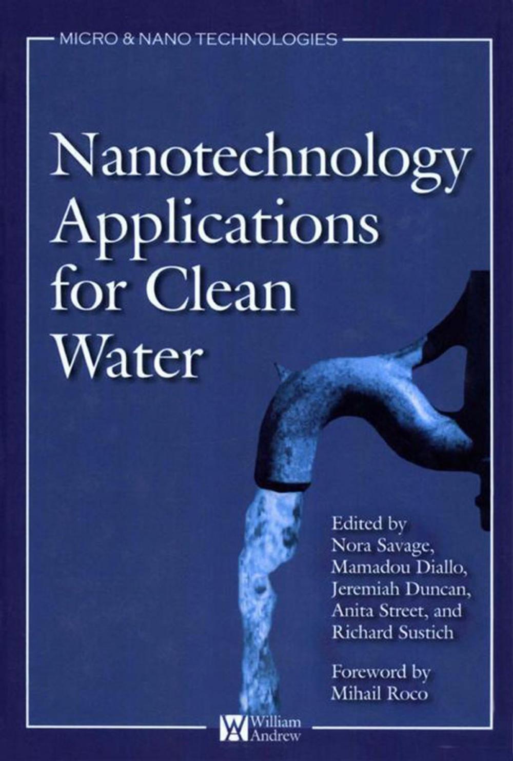 Big bigCover of Nanotechnology Applications for Clean Water