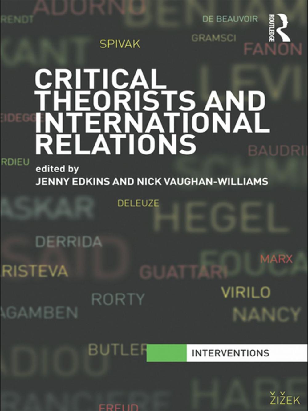 Big bigCover of Critical Theorists and International Relations