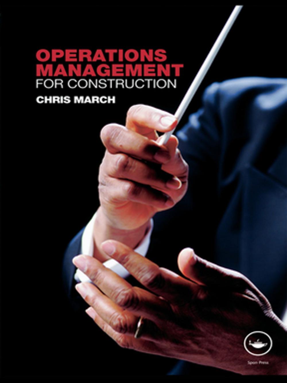 Big bigCover of Operations Management for Construction