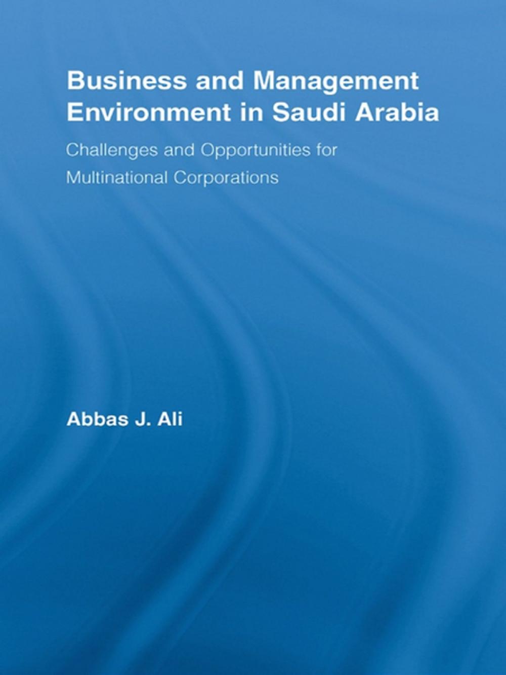 Big bigCover of Business and Management Environment in Saudi Arabia