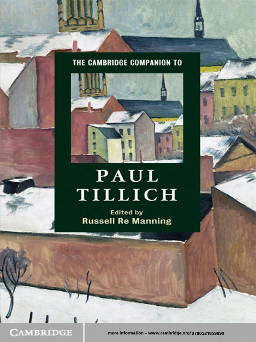 Big bigCover of The Cambridge Companion to Paul Tillich