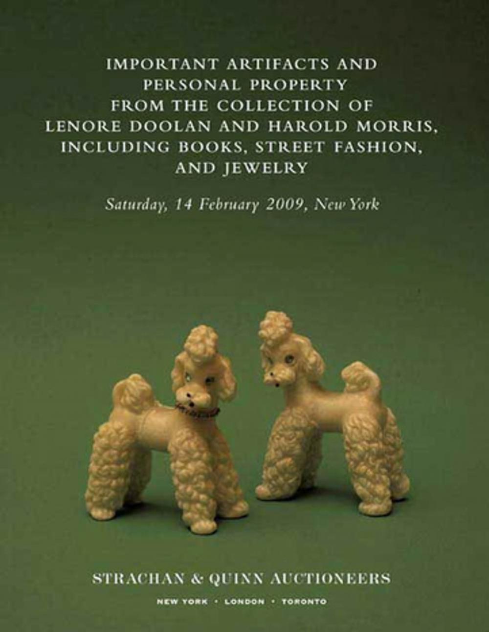 Big bigCover of Important Artifacts and Personal Property from the Collection of Lenore Doolan and Harold Morris, Including Books, Street Fashion, and Jewelry