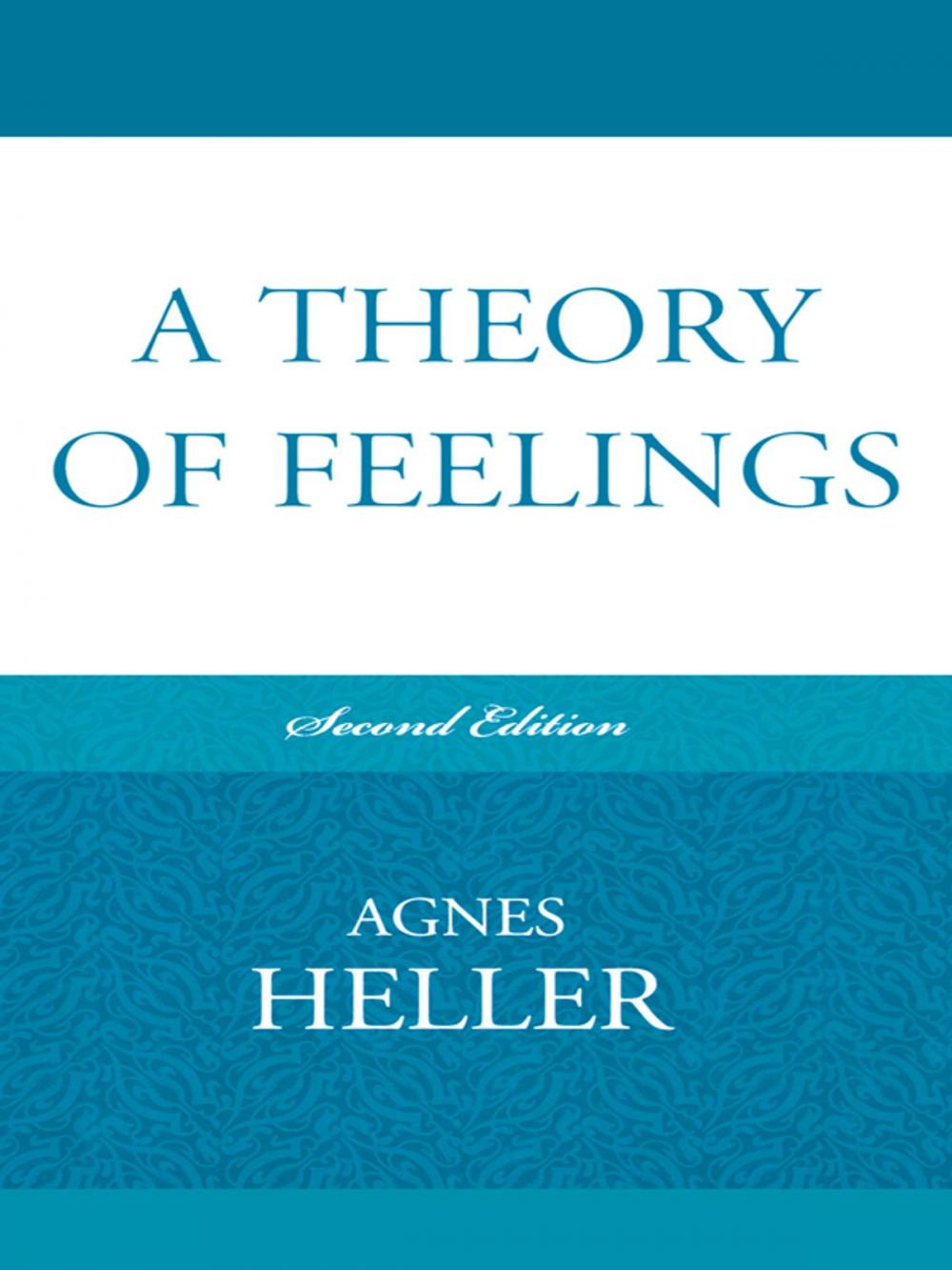 Big bigCover of A Theory of Feelings