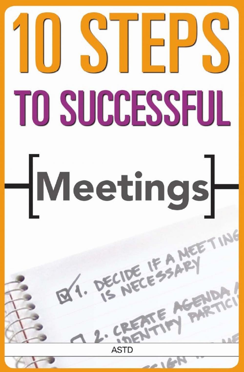 Big bigCover of 10 Steps to Successful Meetings