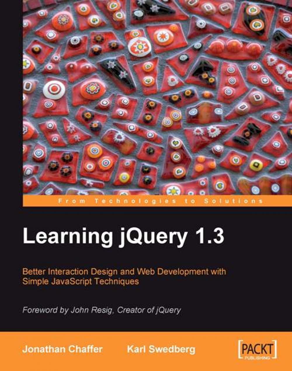 Big bigCover of Learning jQuery 1.3