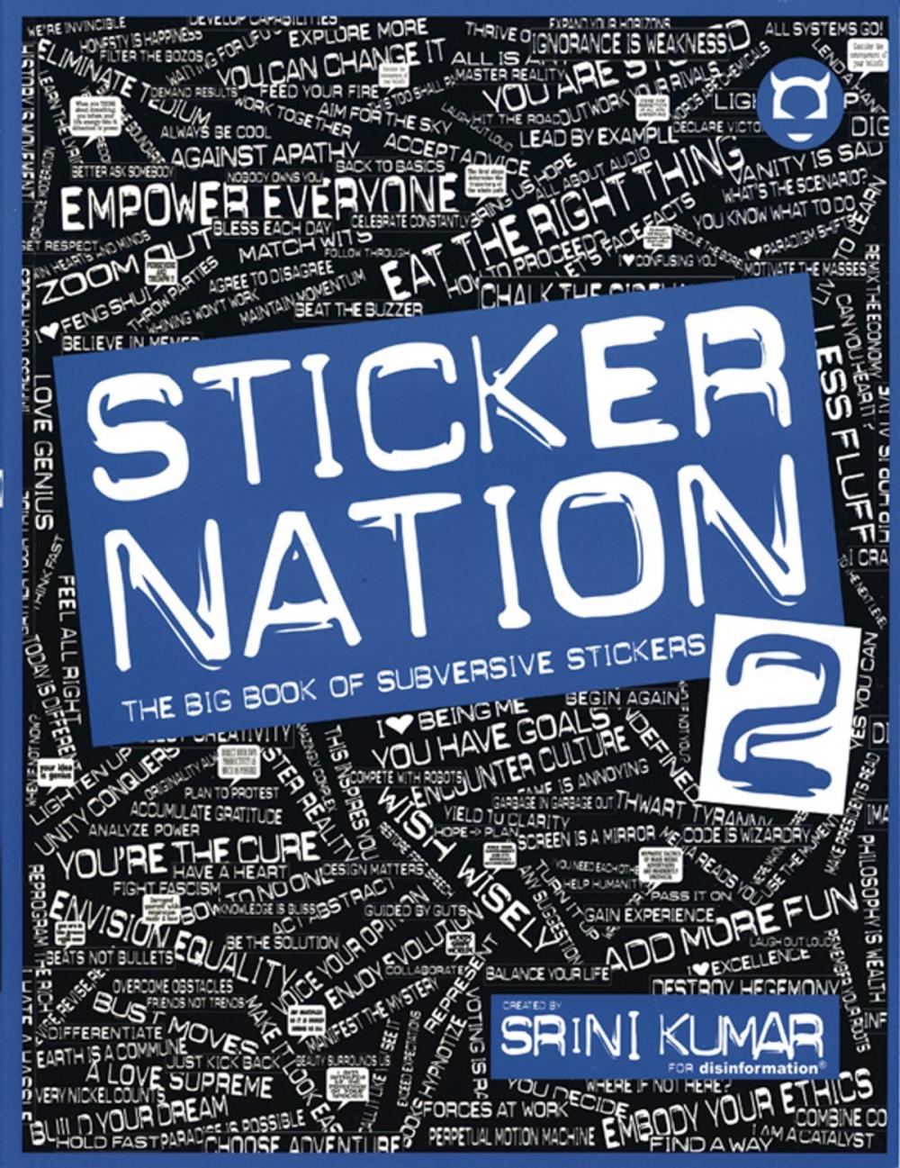 Big bigCover of Sticker Nation 2: The Big Book of Subversive Stickers, Volume 2