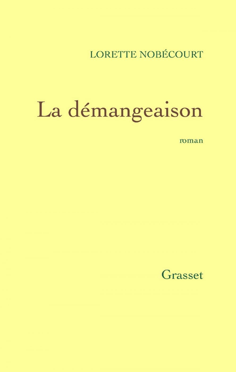 Big bigCover of La démangeaison