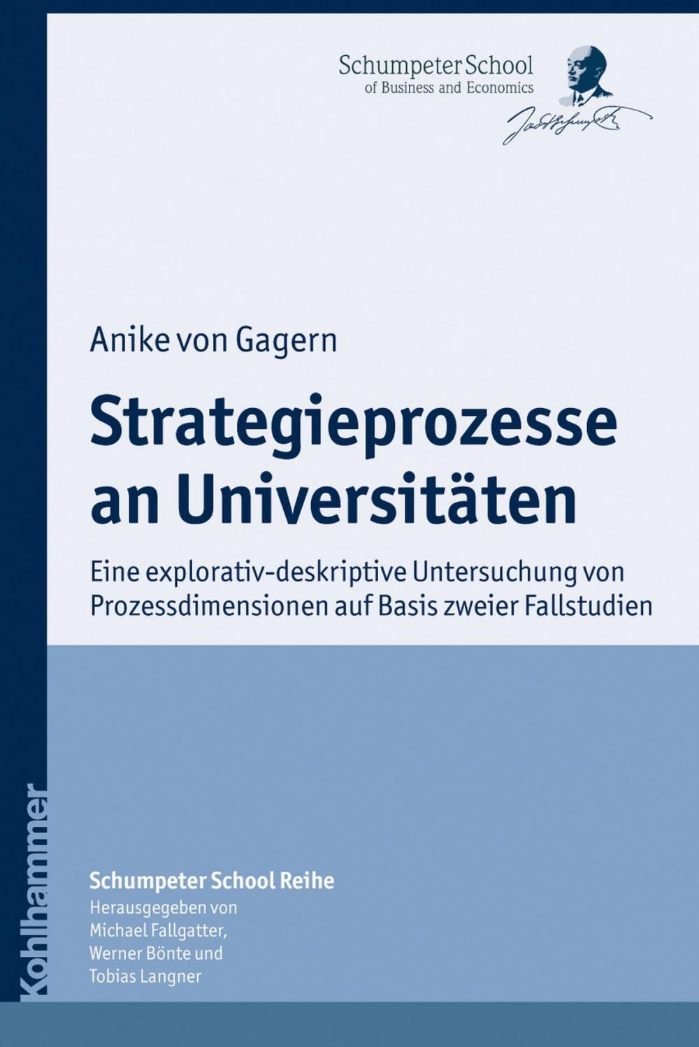 Big bigCover of Strategieprozesse an Universitäten