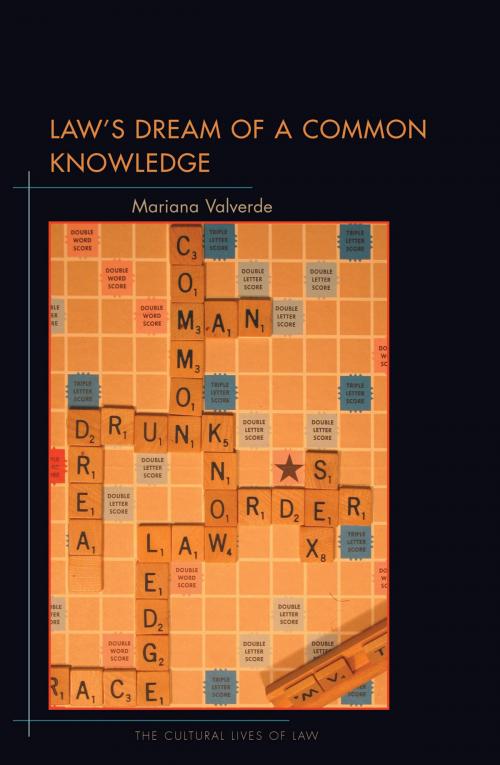 Cover of the book Law's Dream of a Common Knowledge by Mariana Valverde, Princeton University Press