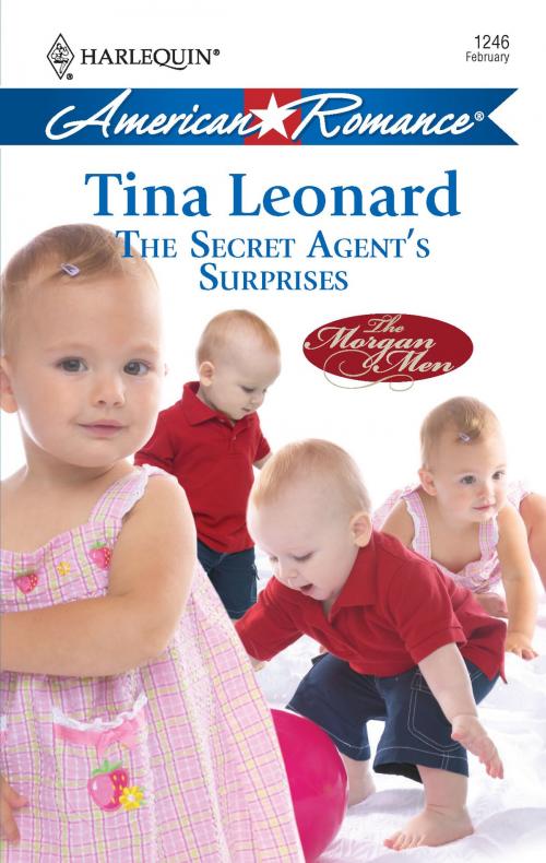 Cover of the book The Secret Agent's Surprises by Tina Leonard, Harlequin