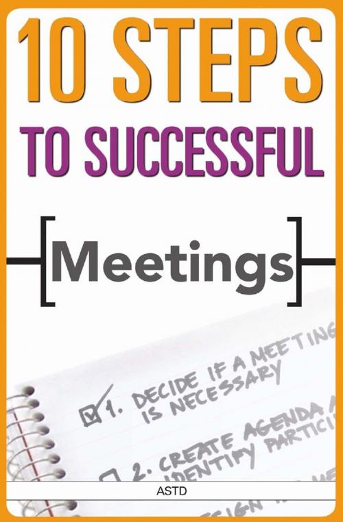 Cover of the book 10 Steps to Successful Meetings by ASTD Press, Association for Talent Development