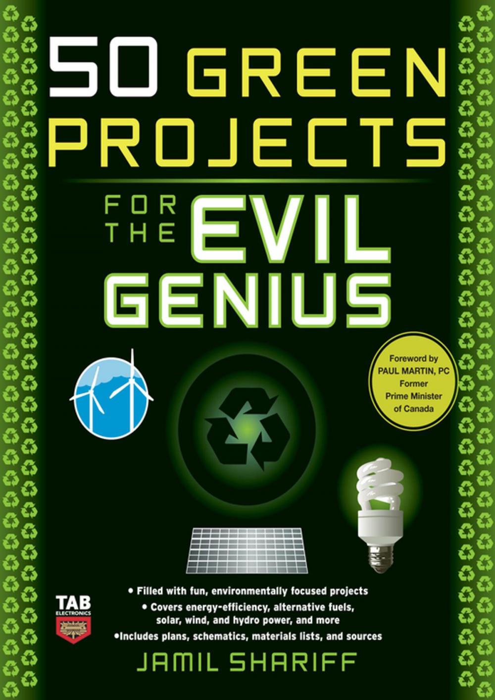 Big bigCover of 50 Green Projects for the Evil Genius
