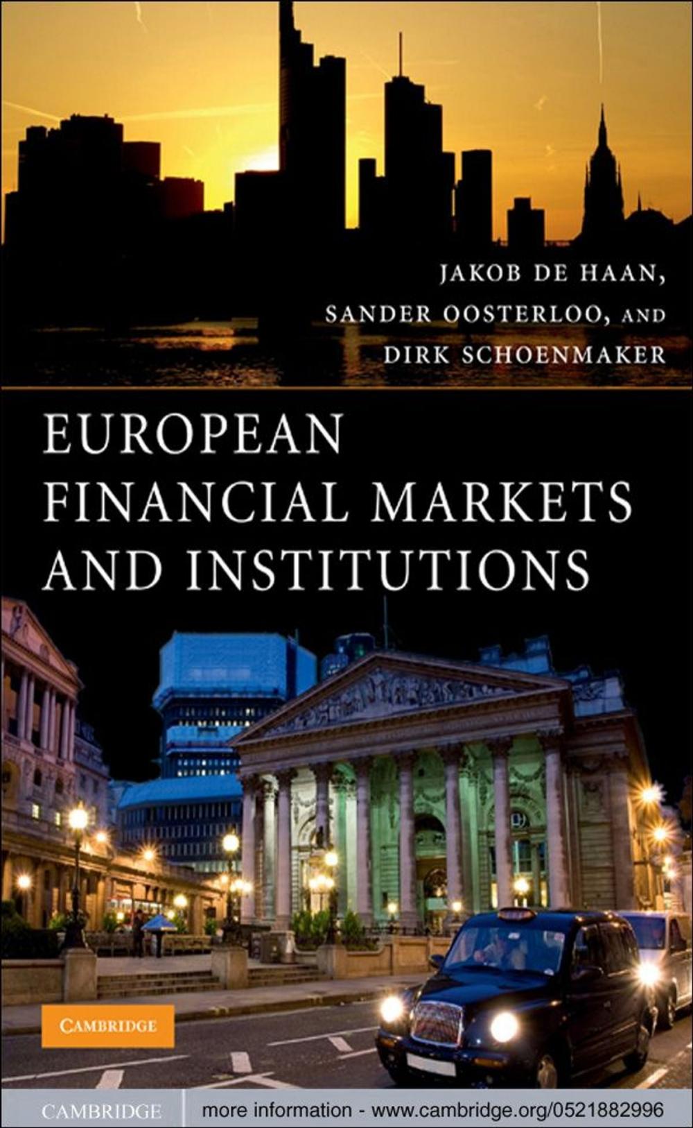 Big bigCover of European Financial Markets and Institutions