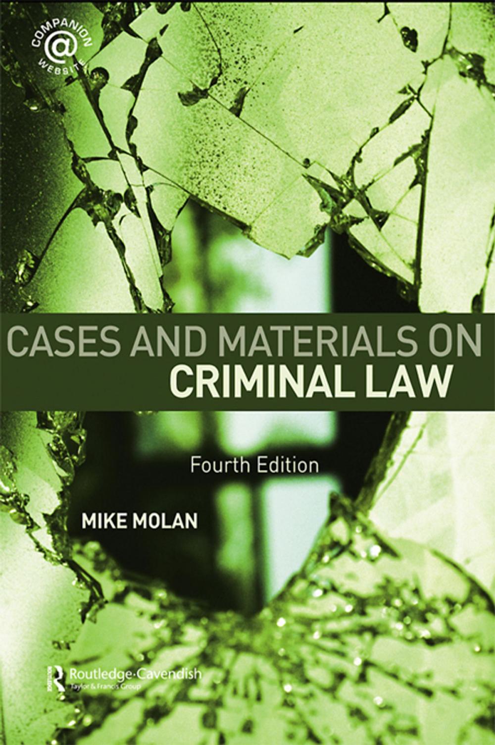 Big bigCover of Cases & Materials on Criminal Law