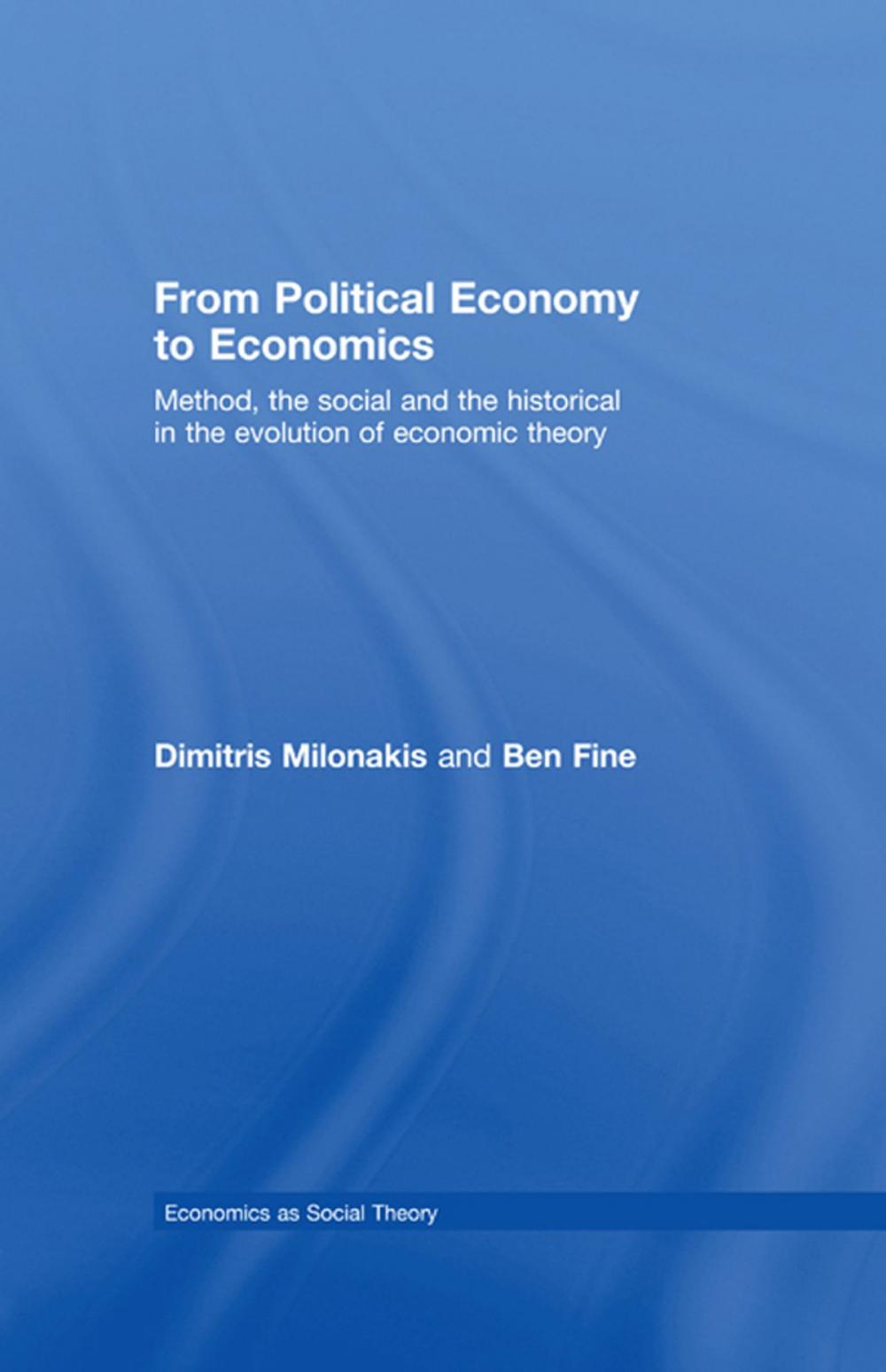 Big bigCover of From Political Economy to Economics