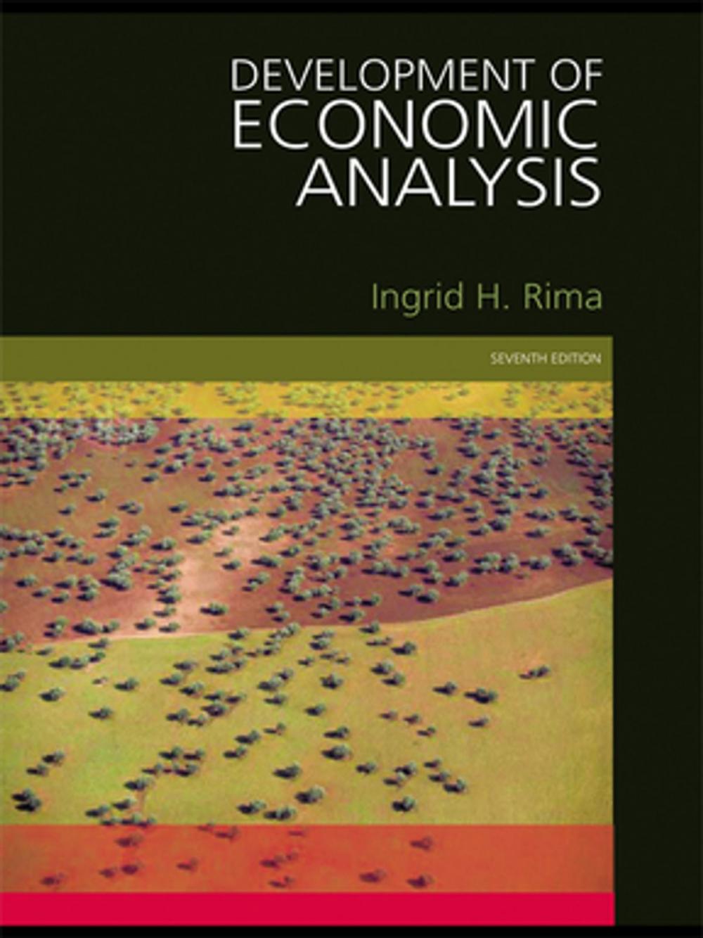 Big bigCover of Development of Economic Analysis