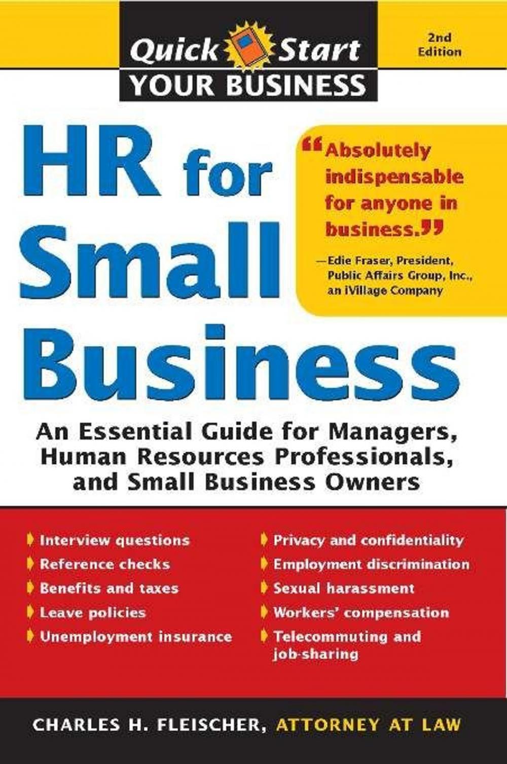 Big bigCover of HR for Small Business