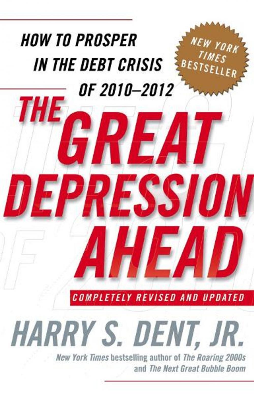 Big bigCover of The Great Depression Ahead