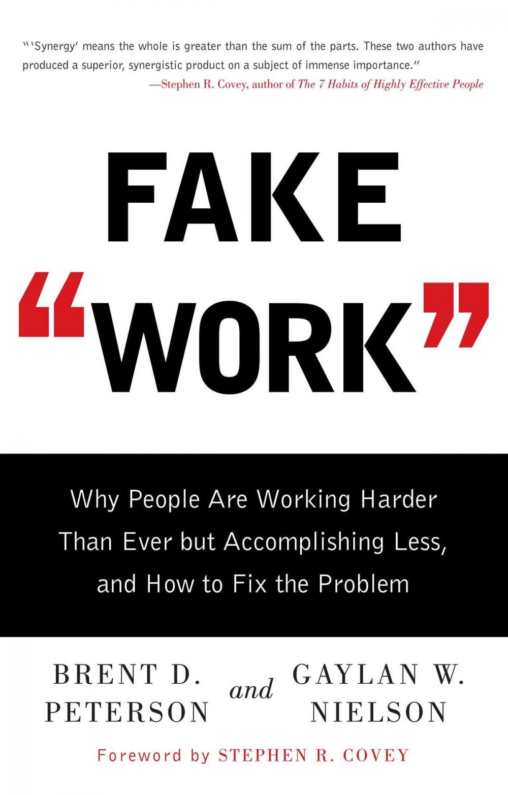 Big bigCover of Fake Work