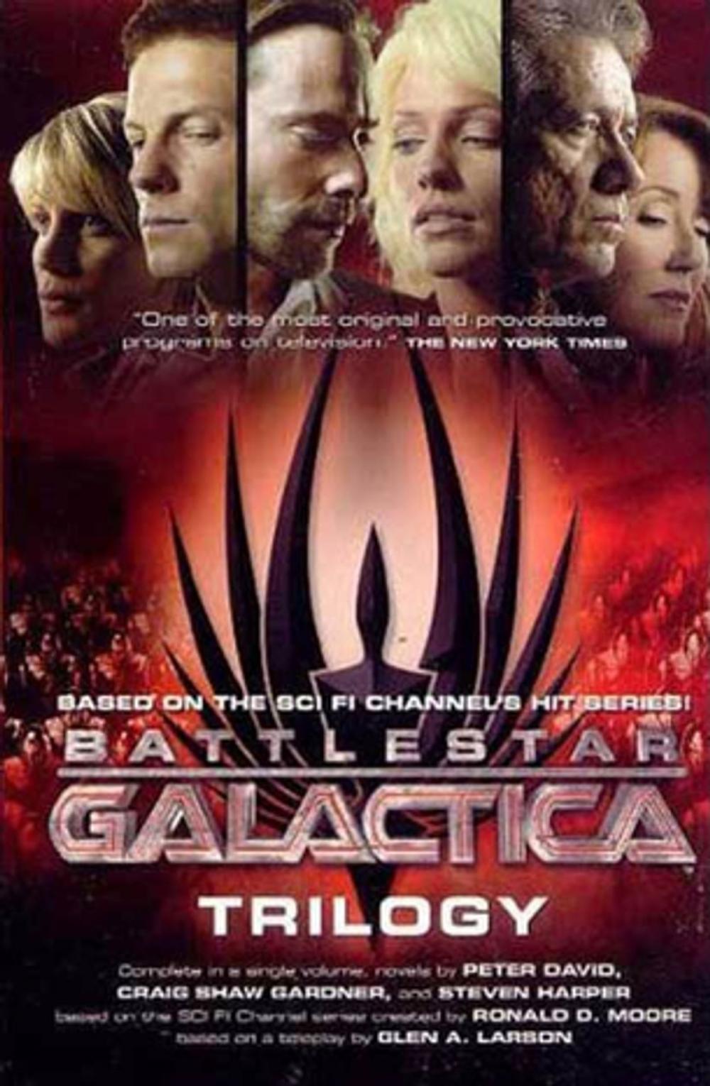 Big bigCover of Battlestar Galactica Trilogy