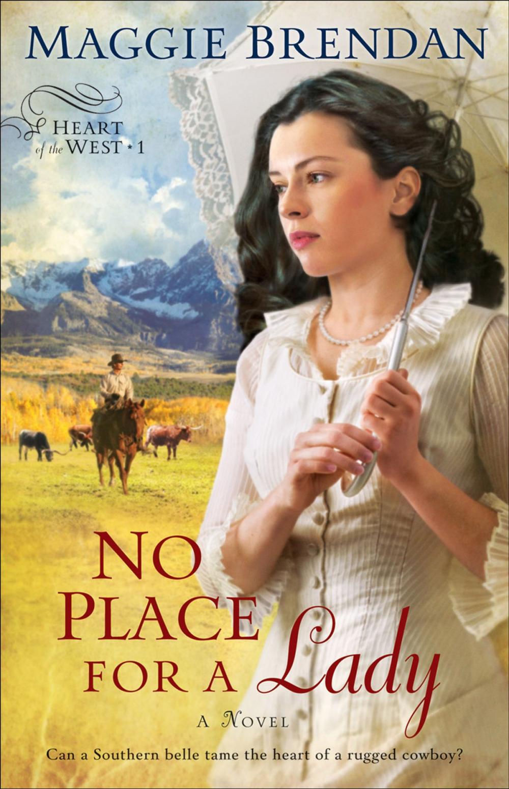 Big bigCover of No Place for a Lady (Heart of the West Book #1)