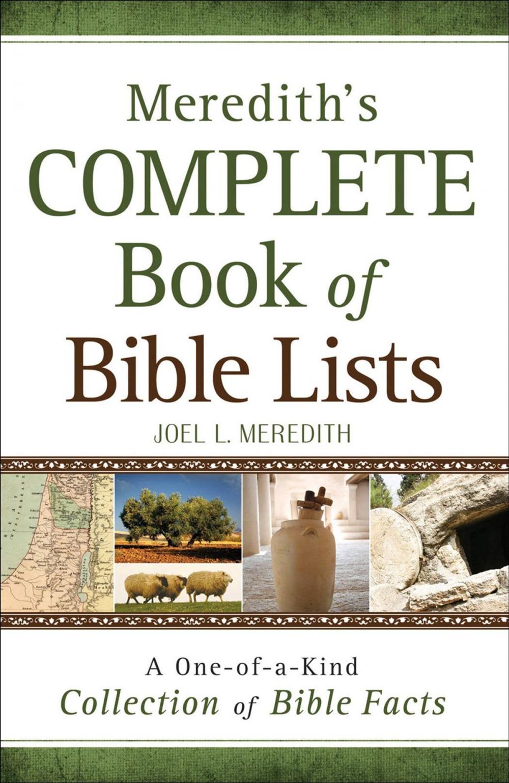 Big bigCover of Meredith's Complete Book of Bible Lists
