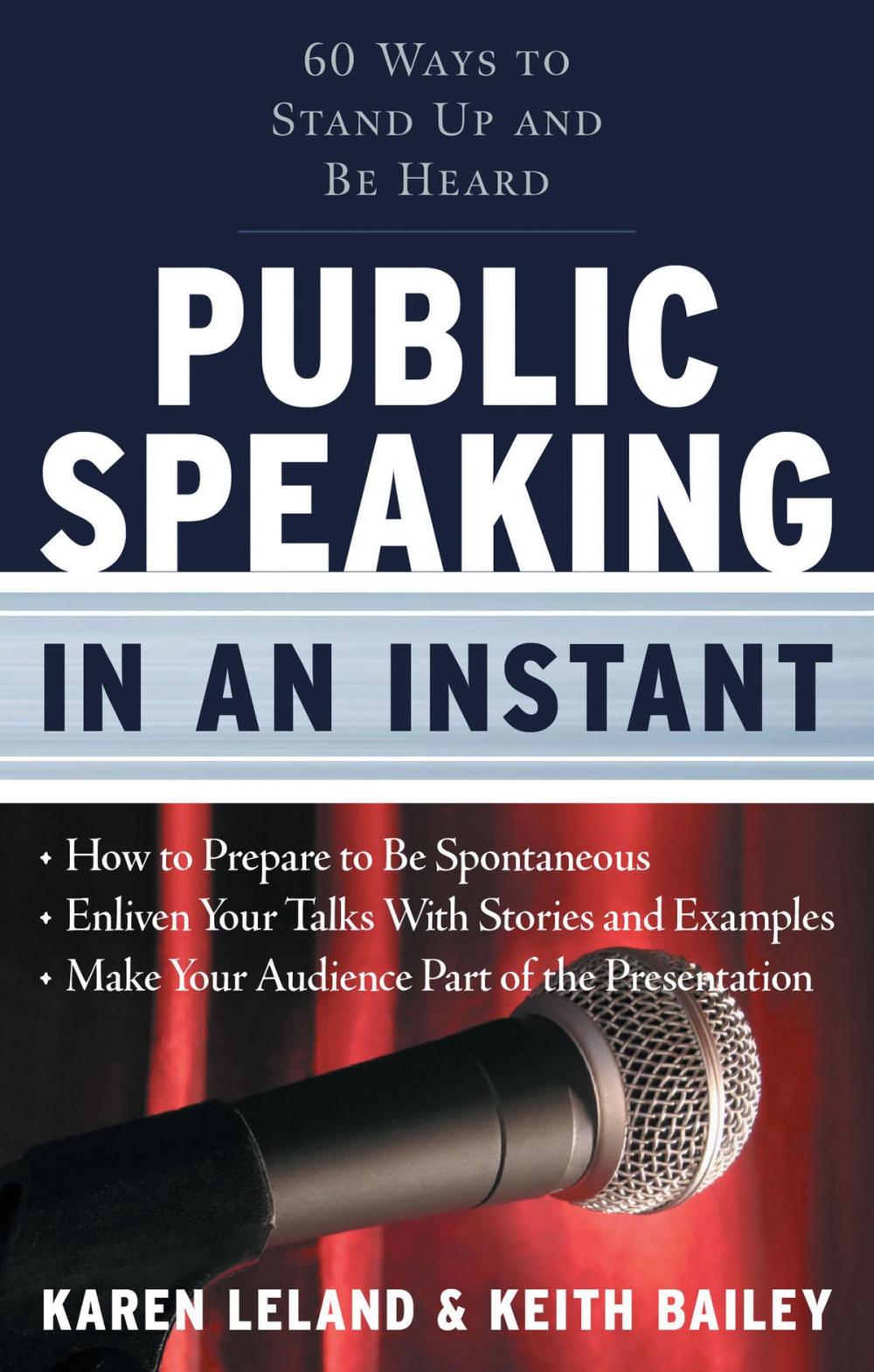 Big bigCover of Public Speaking In An Instant