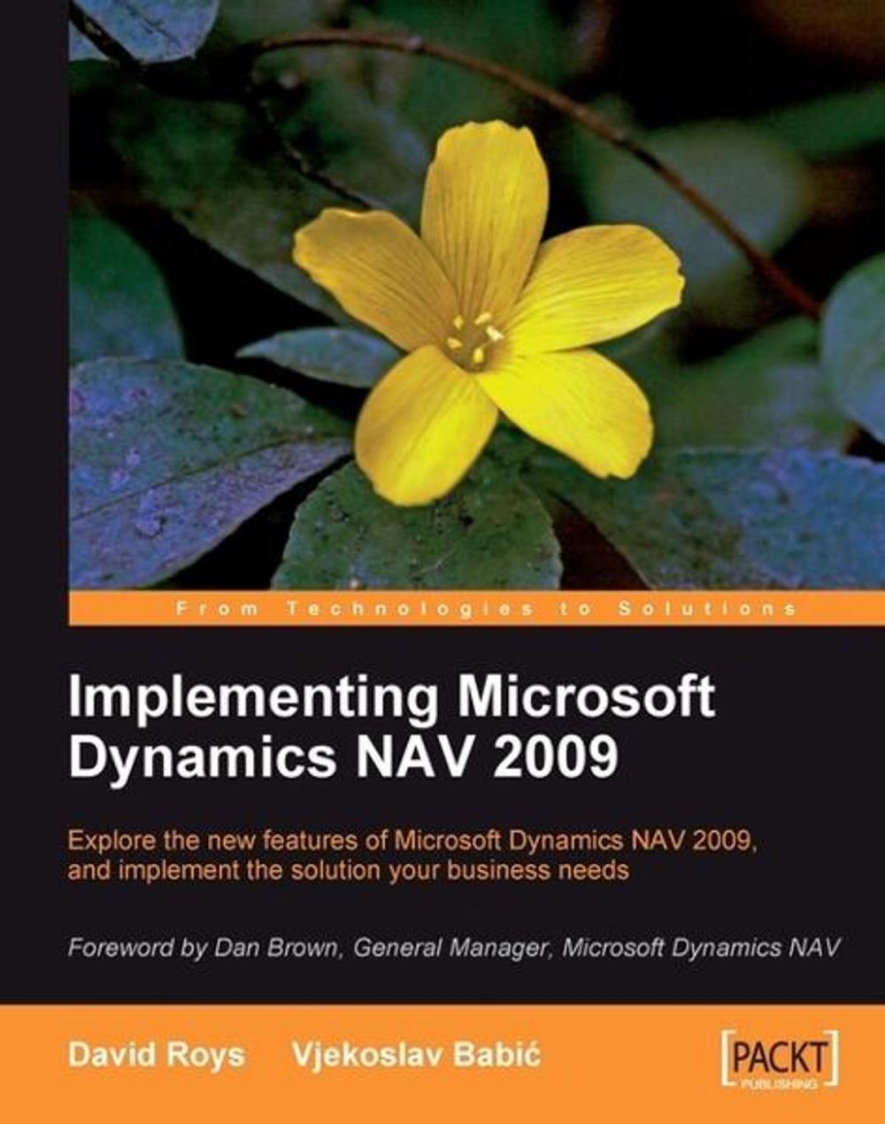 Big bigCover of Implementing Microsoft Dynamics NAV 2009