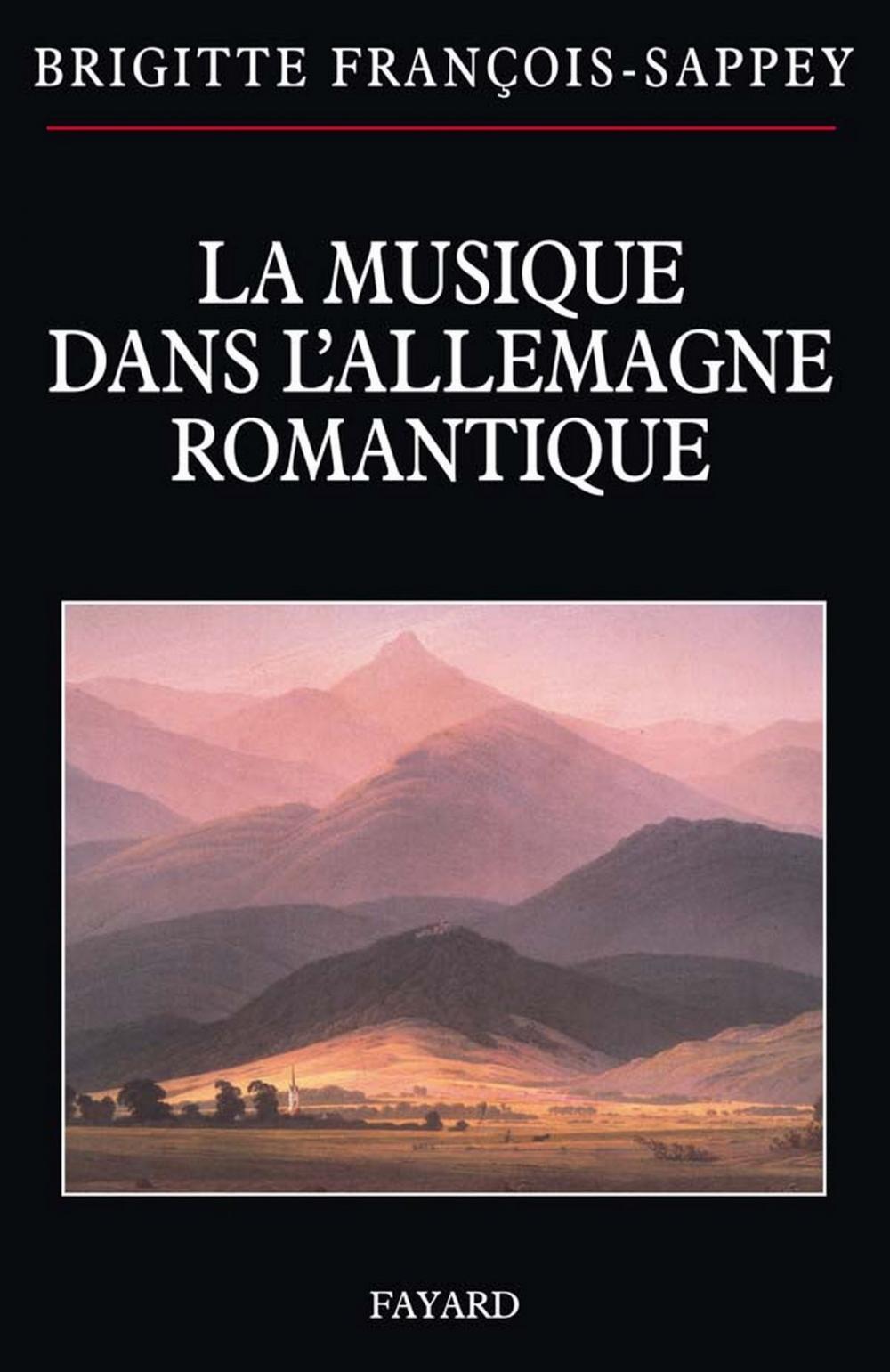 Big bigCover of La musique dans l'Allemagne romantique