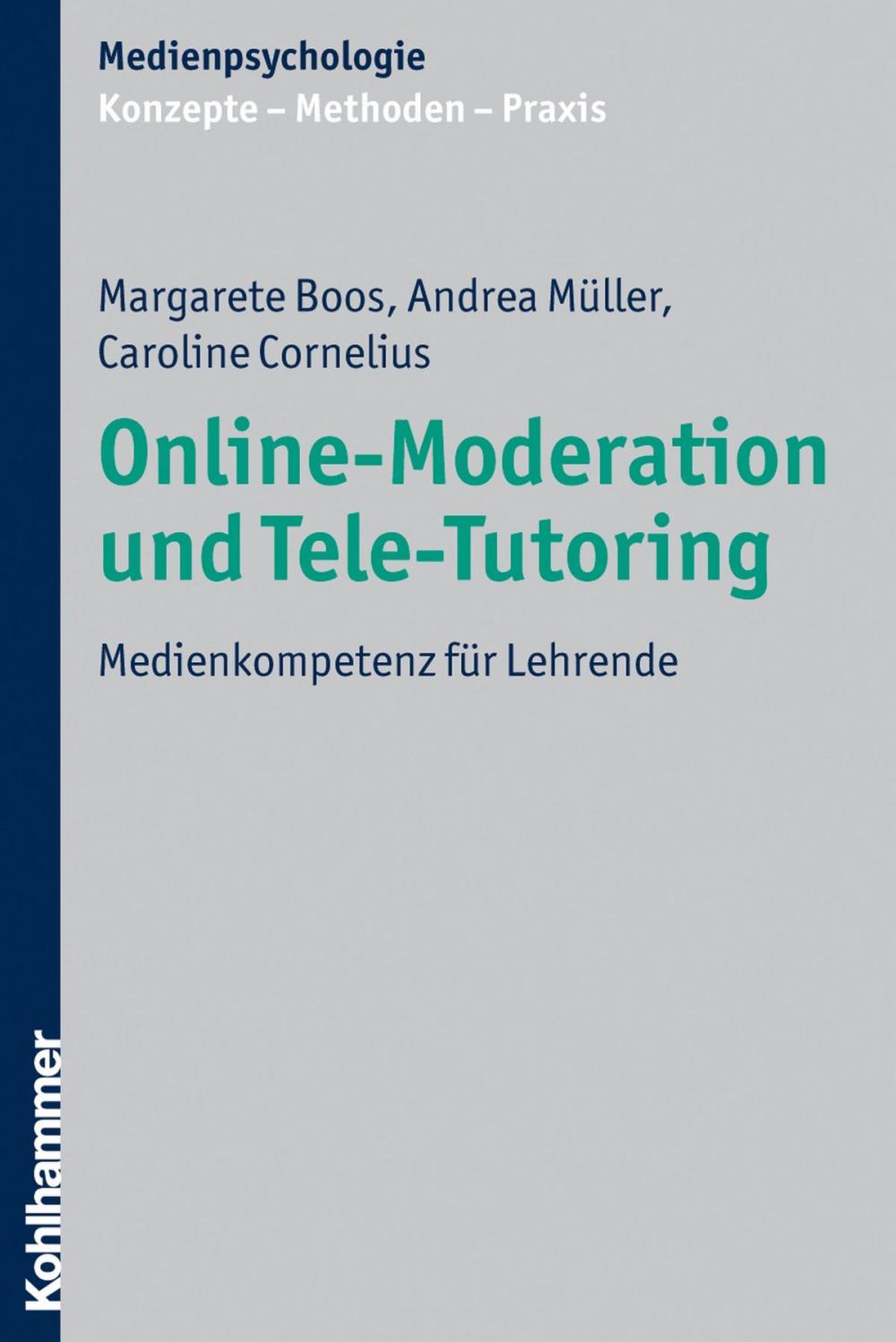 Big bigCover of Online-Moderation und Tele-Tutoring