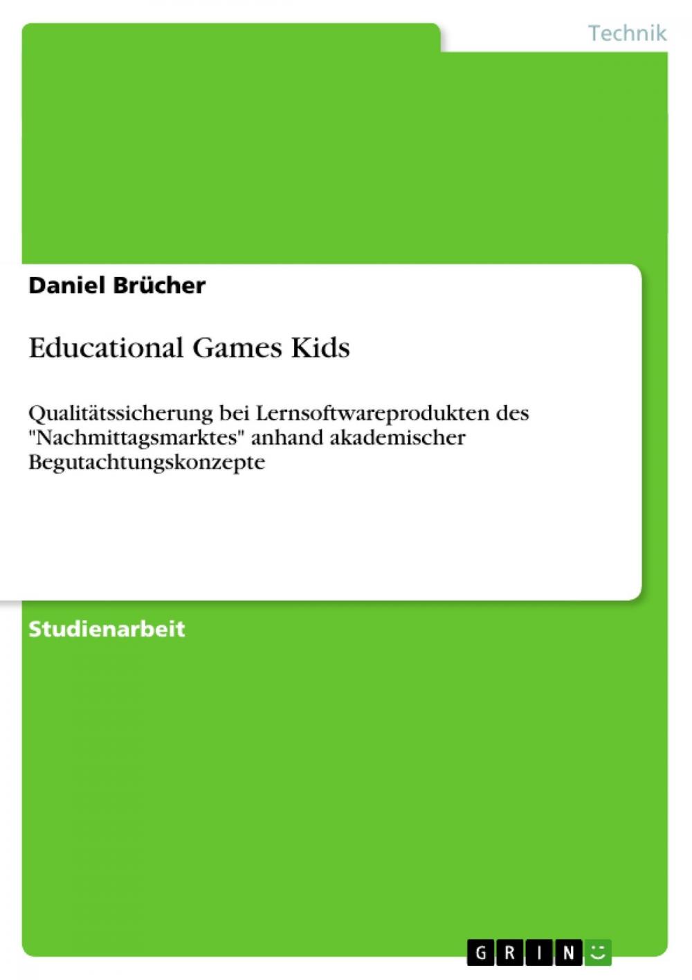 Big bigCover of Educational Games Kids